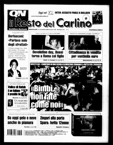 Il Resto del Carlino : giornale dell'Emilia